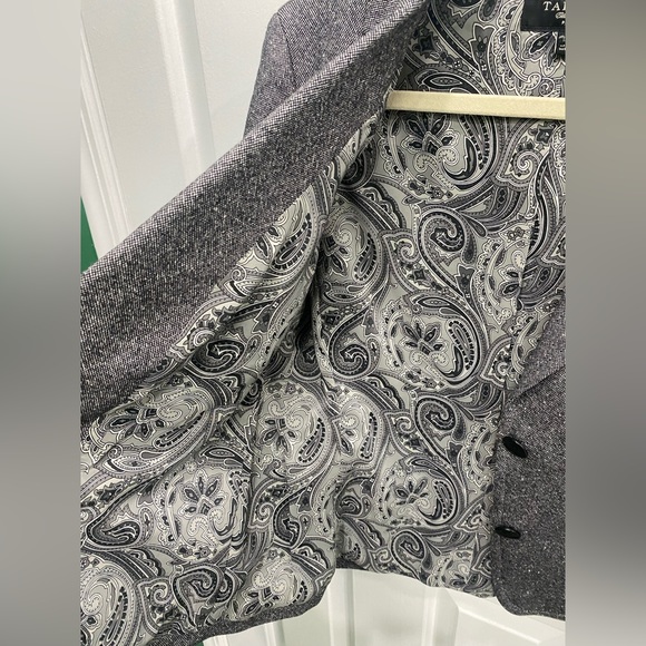 Talbots Grey Blazer Size 10 Petite - Picture 8 of 9